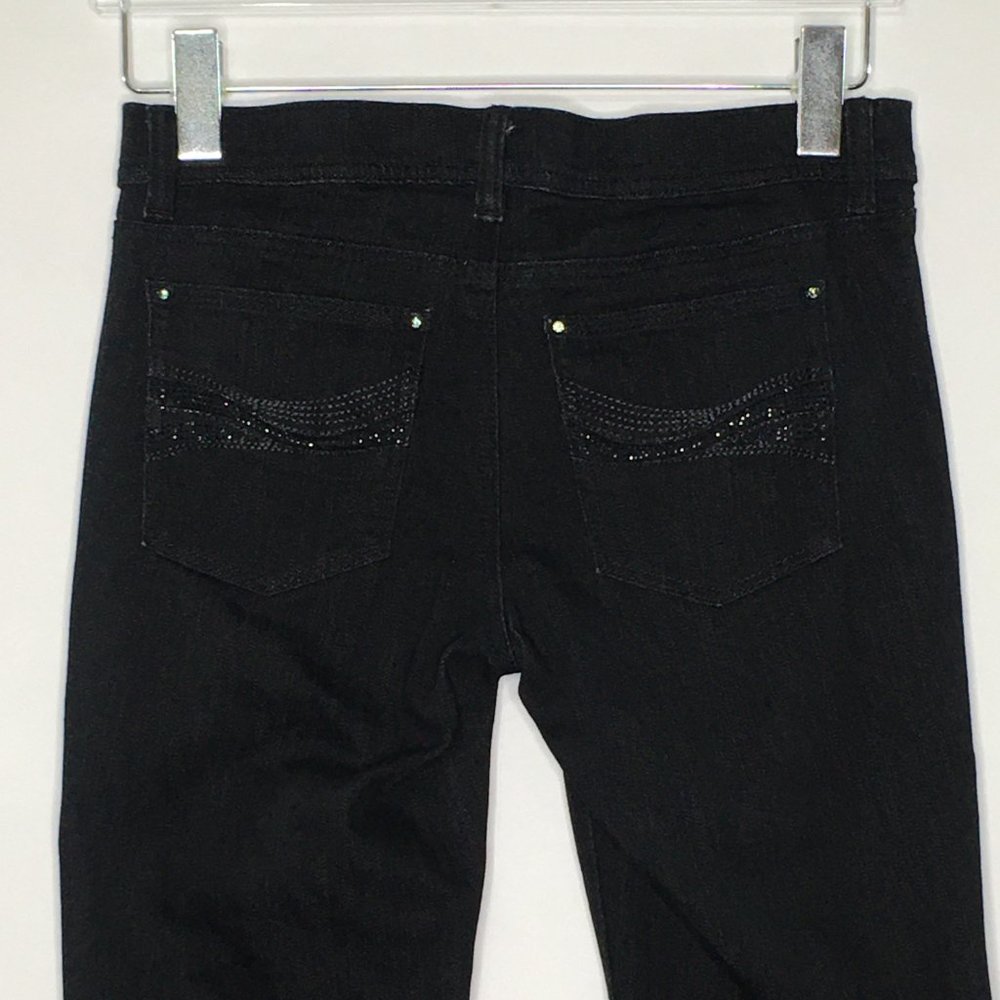 WHBM Jeans Flare Leg Black Size 2R